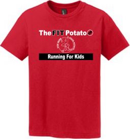 District Youth Ring Spun Cotton Tee, Red